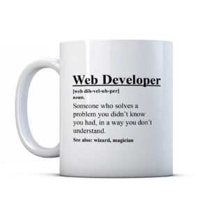 Web Developer Definition - Funny Work Professional Gift Mug